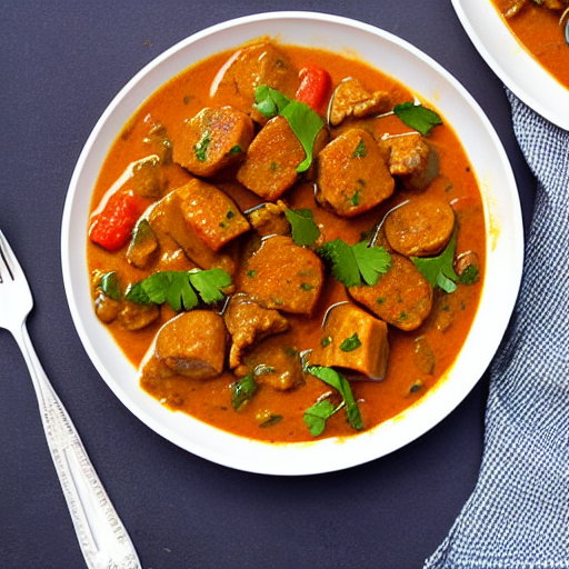 Pork Sausage Curry