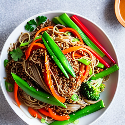 Soba Noodle Stir-fry