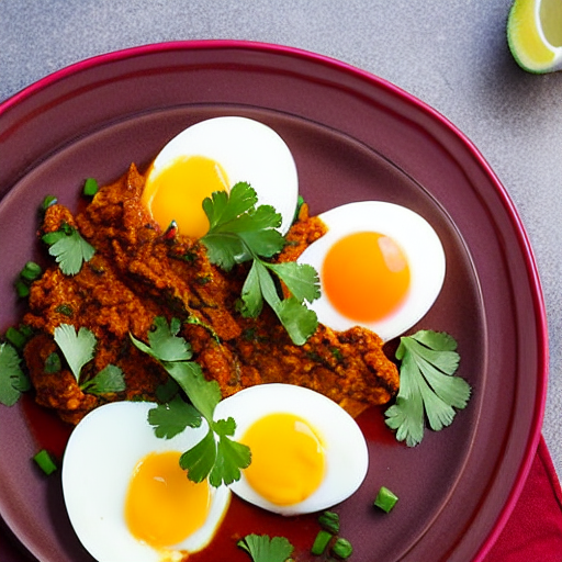 Eggs with Harissa