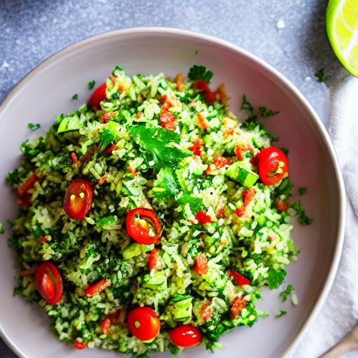 Riz bil Kousa wa Tabbouleh