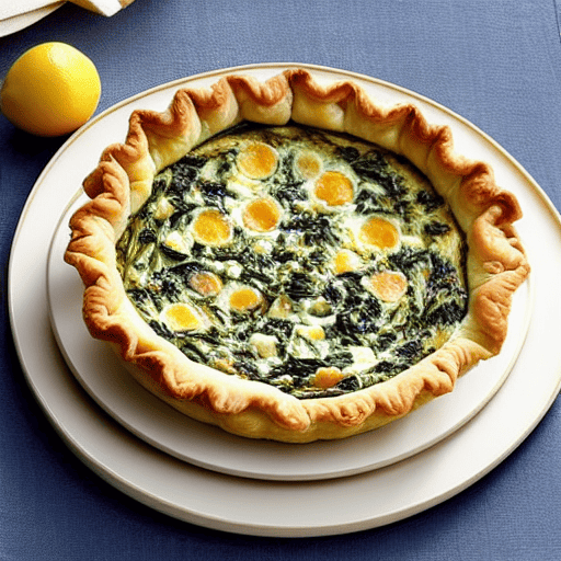 Quiche aux Épinards et Feta