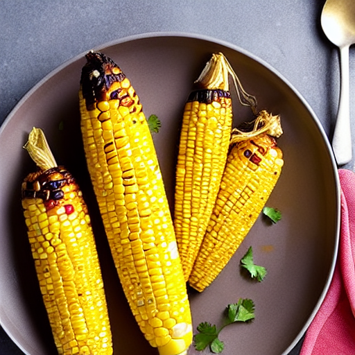 Spicy Roasted Corn
