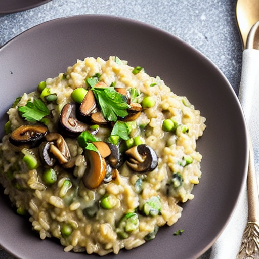 Keto Mushroom Risotto