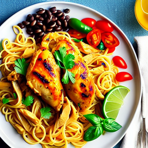 Pasta con Pollo