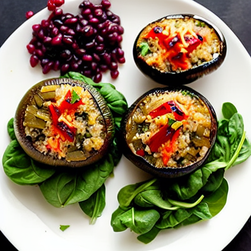 Stuffed Portobello