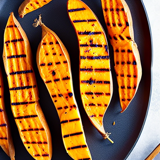 Grilled Sweet Potato