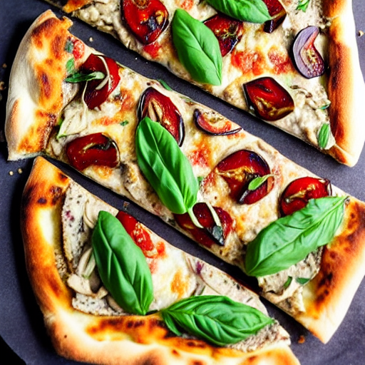 Baba Ghanoush Pizza