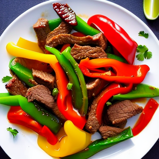 Beef and Pepper Stir-Fry