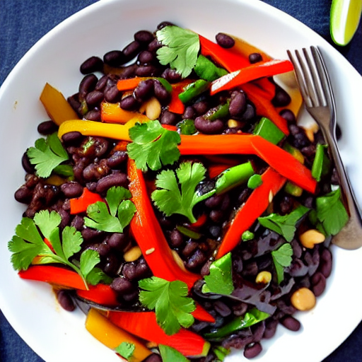 Black Bean Stir-Fry