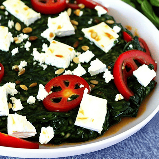 Baked Spinach and Feta