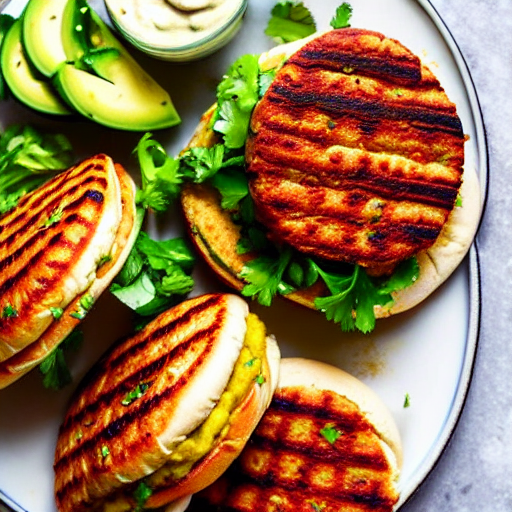 Chickpea Tagine Burger