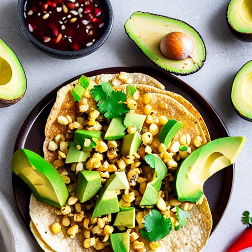 Tostadas de Aguacate