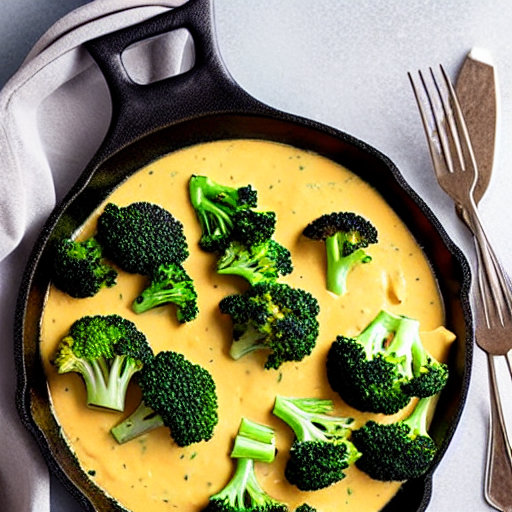 Baked Broccoli and Cheese
