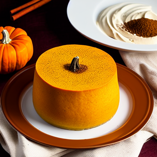 Steamed Pumpkin Cake