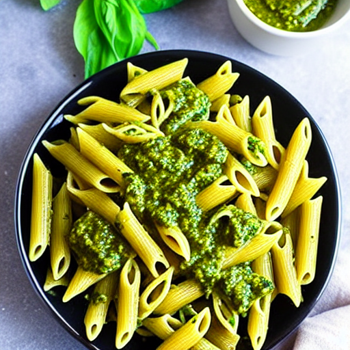Methi Pesto Pasta