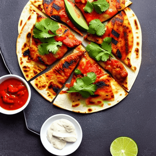 Pizzas de Pollo Asado