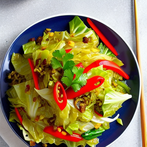 Vegan Cabbage Stir-Fry