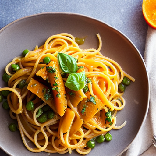 Pasta with Fennel and Orange