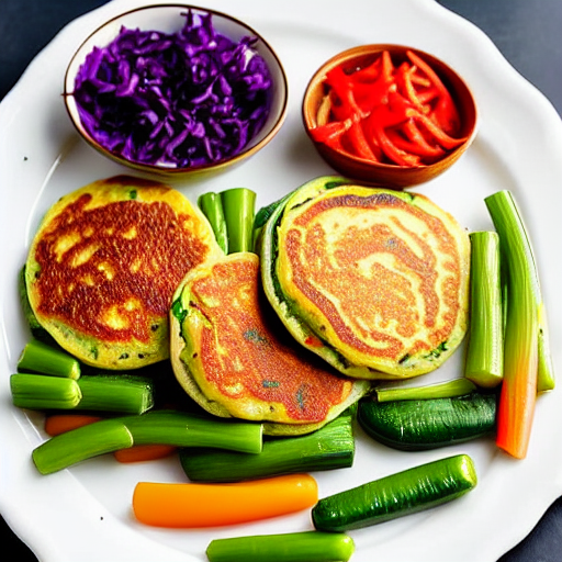 Keto Baked Vegetable Pancakes