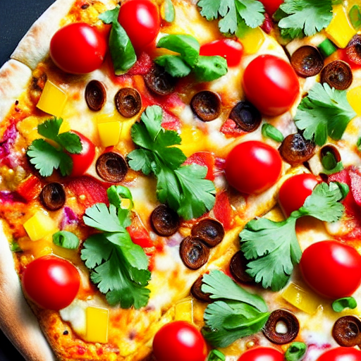 Southwestern Veggie Pizza