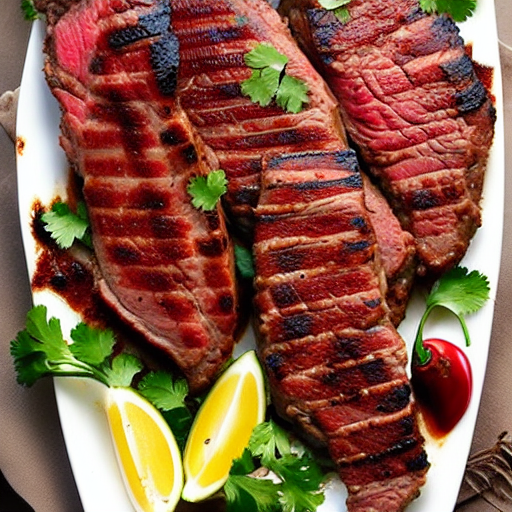 Spicy Antelope Steaks