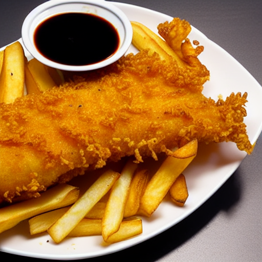 Crispy Fish and Chips