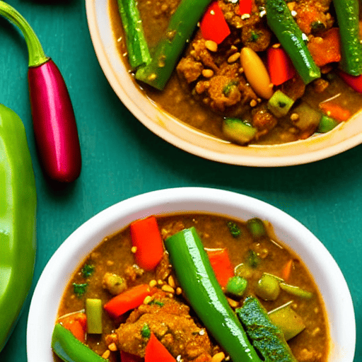Tajine de Piment Vert
