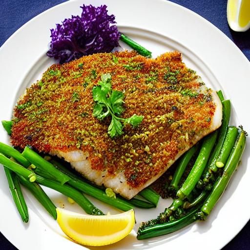 Herb-Crusted Tilapia