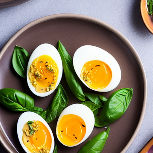 Thai Basil Eggs
