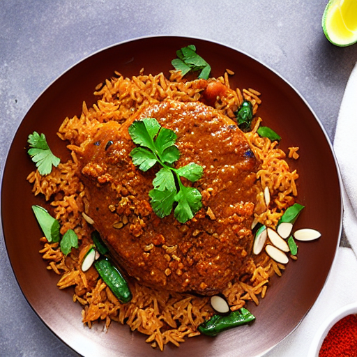 Mrouzia with Rice