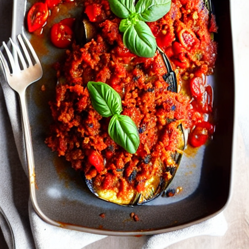 Keto Baked Eggplant