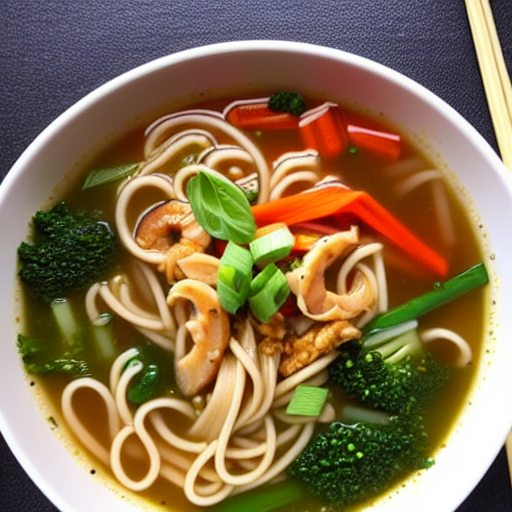 Vegan Noodle Soup