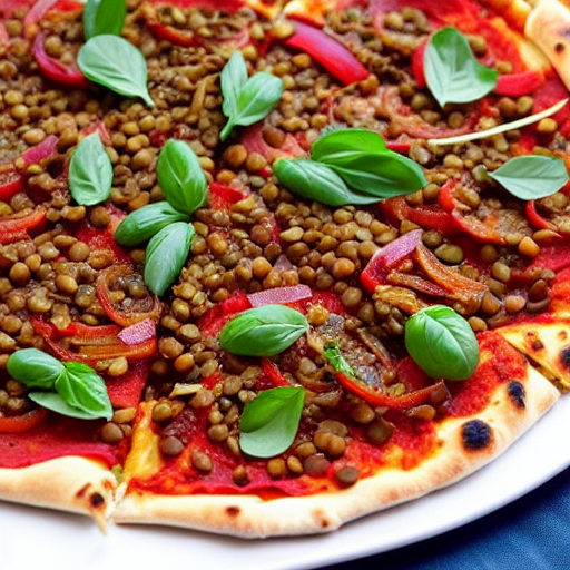 Mujadara Pizza