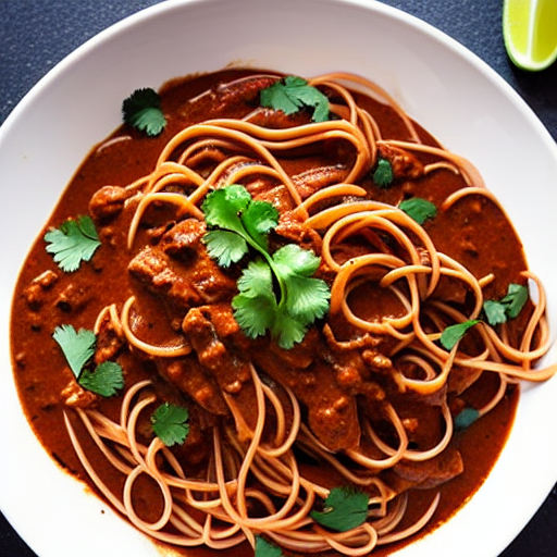 Shirataki Pasta Mole