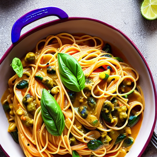 Pasta con Chiles Poblanos