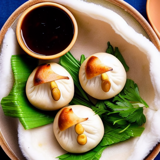 Mushroom Baozi
