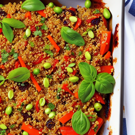 Spiced Quinoa Bake