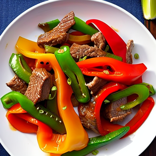 Beef and Bell Pepper Stir-Fry