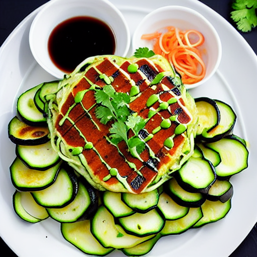 Zucchini Okonomiyaki
