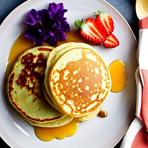 Pancakes à la Fleur d'Oranger