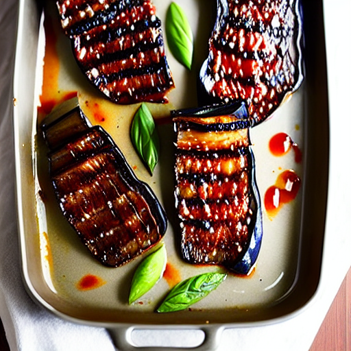 Baked Korean Eggplant
