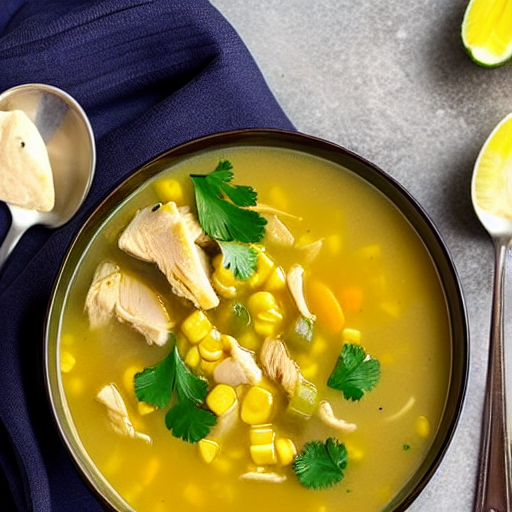 Corn and Chicken Soup