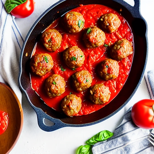 Meatballs in Marinara