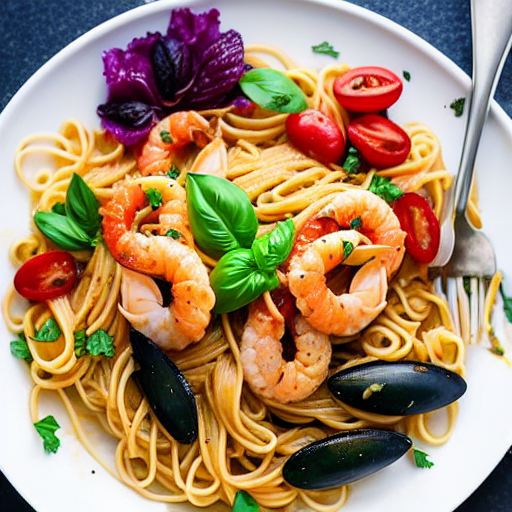 Pasta de Frutos do Mar