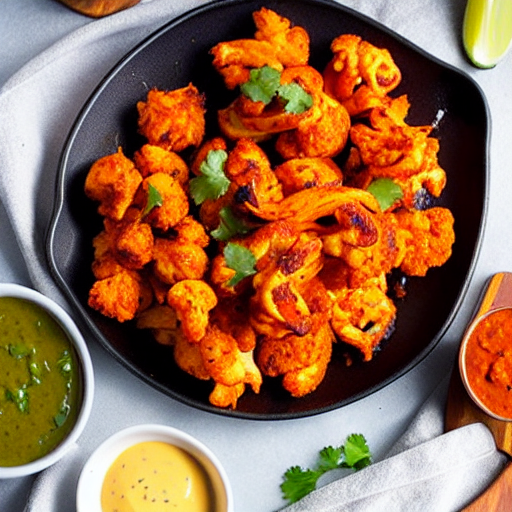 Keto Buffalo Cauliflower