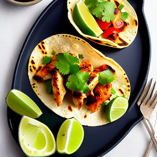 Spicy Grilled Chicken Tacos