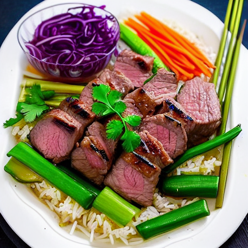 Bò Nướng Bánh Tráng
