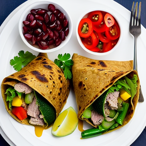 Kleftiko Breakfast Wrap