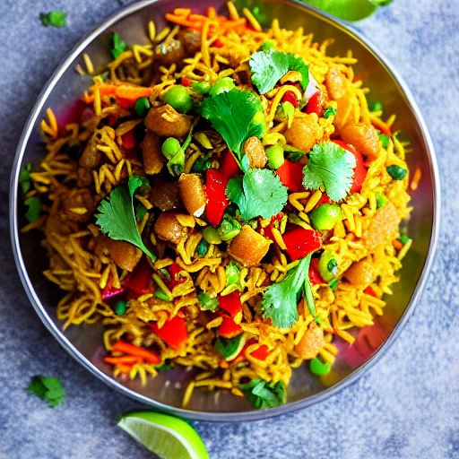 Vegan Bhel Puri