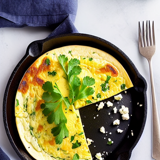 Keto Feta Omelette